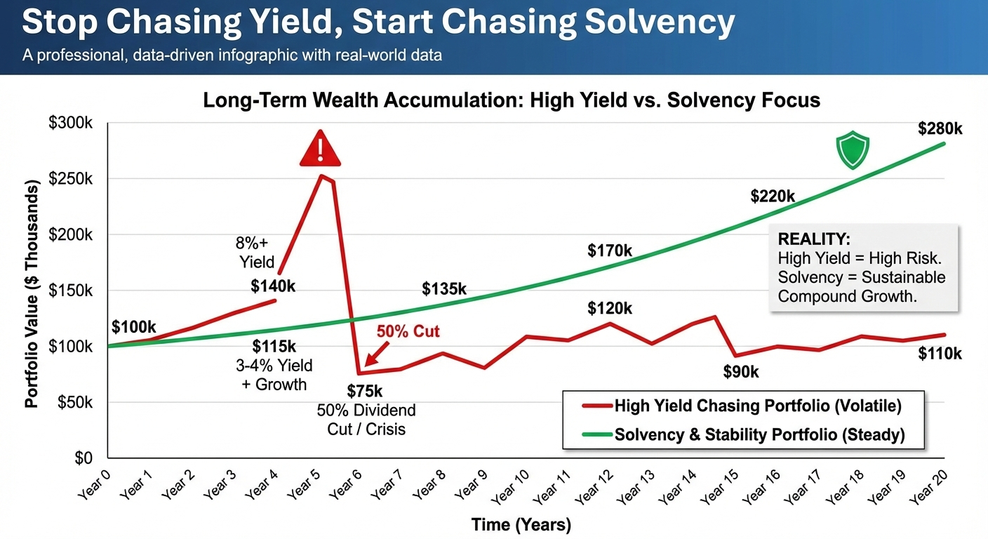 Stop Chasing Yield, Start Chasing Solvency Infographic